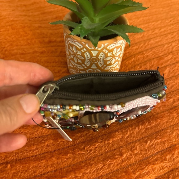 Colorful Beaded Coin Purse - Picture 9 of 16